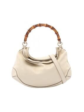 Gucci Bamboo Shoulder Handbag Leather #277396G65B